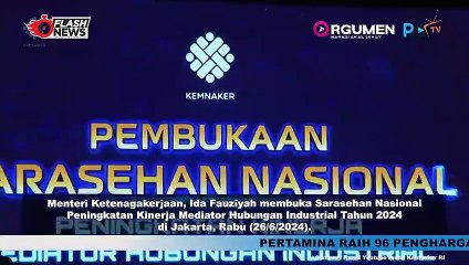 Manaker Ida Fauziyah Buka Acara Sarasehan Nasional Peningkatan Kinerja Mediator 2024 dan Minta Cegah Perselisihan Hubungan Industri