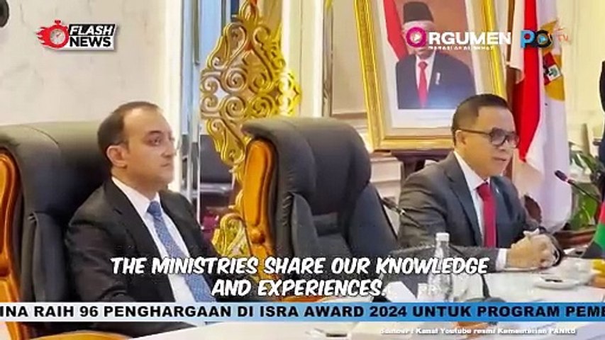 Indonesia-Azerbaijan Perkuat Kerjasama Menuju Pelayanan Publik yang Cepat, Tepat dan Berkualitas