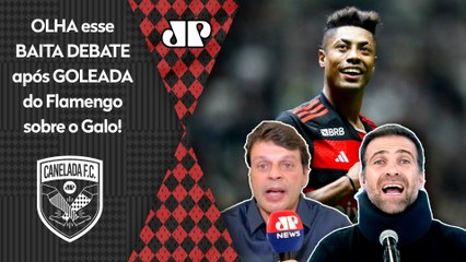 "O que o Flamengo fez foi HISTÓRICO! E É UMA VERGONHA como o VAR..." GOLEADA no Galo FERVE DEBATE!
