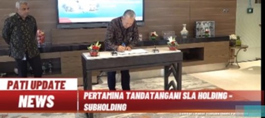 Pertamina Tandatangani Kontrak SLA Holding Sebagai Bentuk Komitmen Menjaga Operational Excellent