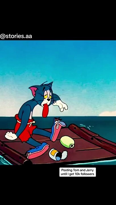 Tom and chary cartoon