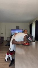 Man Humorously Steals Girlfriend's Cake