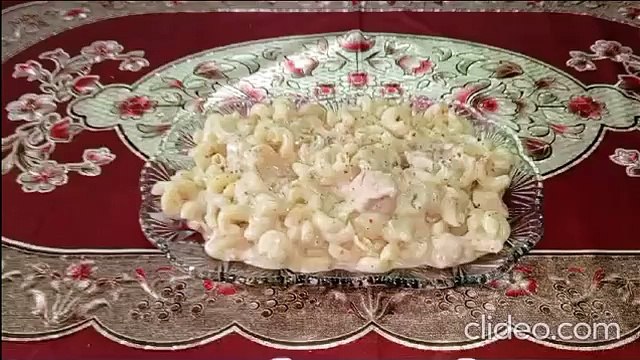 white sauce pasta recipe with cheese and chicken ki recipe