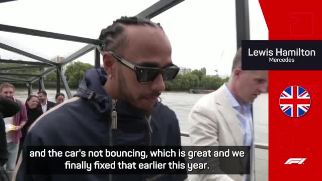 Hamilton in rain dance mode ahead of British Grand Prix