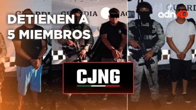 Detuvieron ao operadores logísticos del CJNG , esto es lo que hacían en el grupo delictivo
