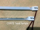 Halogen Bulbs Electric Heater Parts for Blow Moulding Machines 500mm 1500w shortwave infrared heating lamp 1500w carbon infrared heating tube 1000 watt infrared heating lamp 1200w infrared heat lamp Barbecue grill