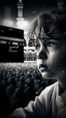 cute baby standing in Makkah beautiful naat