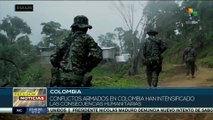 En Colombia conflictos armados han intensificado consecuencias humanitarias