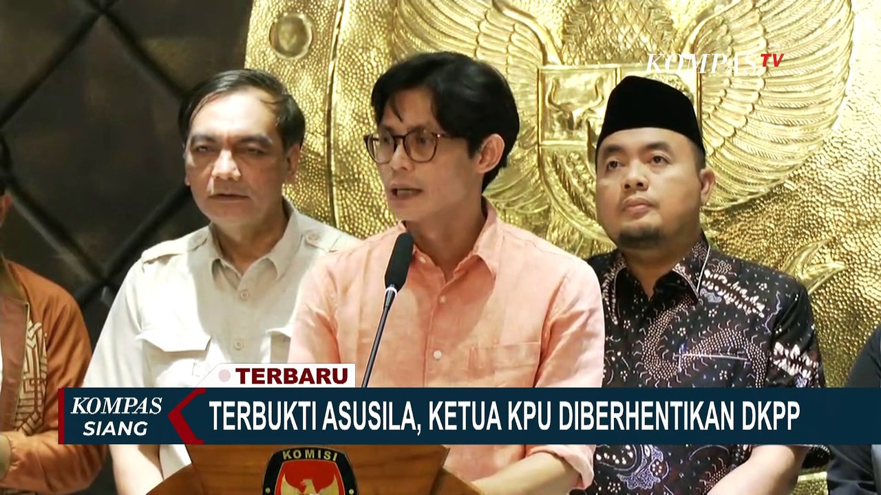 Komisioner KPU Tetapkan Mochammad Afifudin Jadi Plt Ketua KPU RI