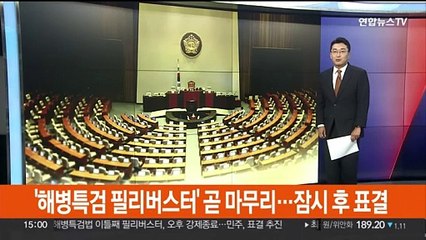 '해병특검 필리버스터' 곧 마무리…잠시 후 표결