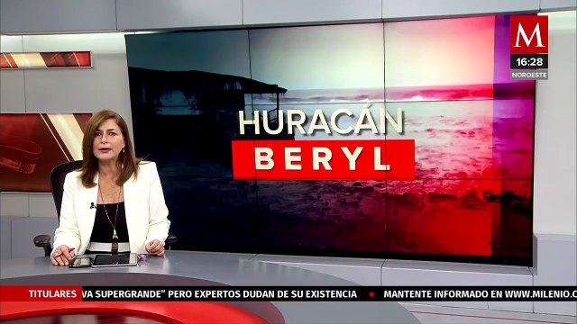 Huracán 'Beryl' podría tocar tierra como categoría 2 en Felipe Carrillo Puerto