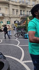 Nizami Street in Baku Azerbaijan