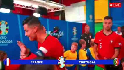 Live Streaming - Portugal Vs France _ Round of 8 - UEFA EURO 2024 - Ronaldo Vs Mbappe - OLD GAME