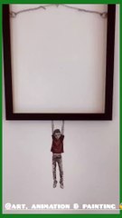  VS ❄️ #art #shorts #satisfying #painting