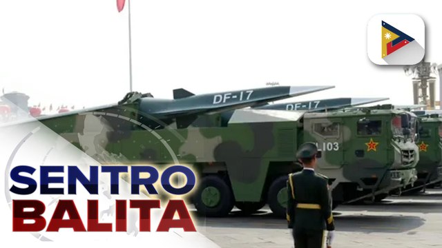 AFP, pinawi ang pangamba ng publiko sa isyu ng umano’y plano ng China gumamit ng hypersonic missiles;