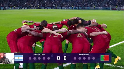 Copa America Champions Argantina  vs European Champions Portugal