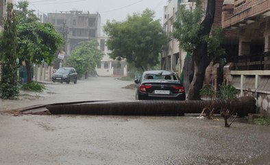 अलवर जिले में झमाझम बारिश, 24 घंटे में सवा चार इंच बारिश हुई