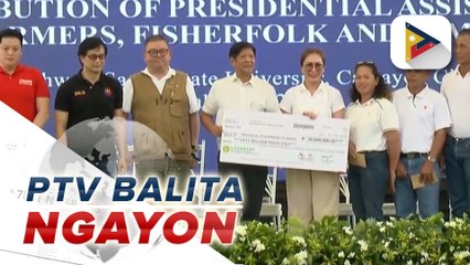 PBBM, naghatid ng tulong sa mga mangingisda at magsasaka sa Samar