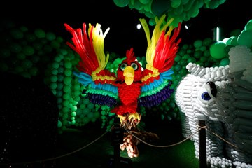 New York'ta açılan 'Ballon Story Sergisi'nden muhteşem görüntüler