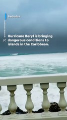 "Historic Hurricane Beryl Hits Carriacou: Earliest Category 4 on Record!"