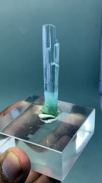 Beautiful Clear aquamarine crystal from skardu mines. . .