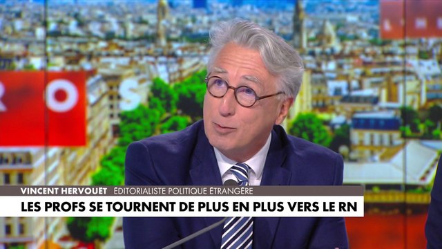 Vincent Hervouët : «Le fait de parler de vote de colère , c'est une circonstance atténuante accordée à l'électeur du Rassemblement national»