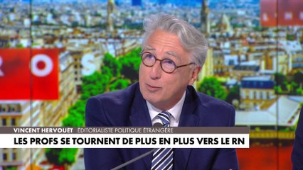 Vincent Hervouët : «Le fait de parler de "vote de colère ", c'est une circonstance atténuante accordée à l'électeur du Rassemblement national»