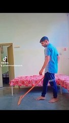 I am doing father character for chal Mera putt funny scenes 