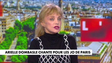 Arielle Dombasle : «J'ai une grande admiration pour les athlètes»
