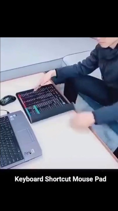 Anti-Slip Keyboard Pad with Office Excel Software Shortcuts Key Patterns