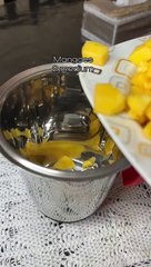 Mango creamy delicious milk shake
