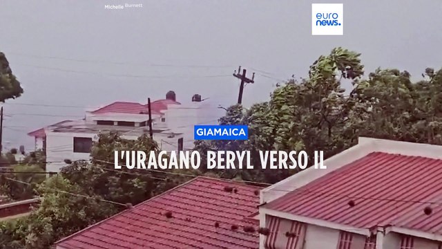 L'uragano Beryl verso il Messico: devastate la Giamaica e altre isole dei Caraibi