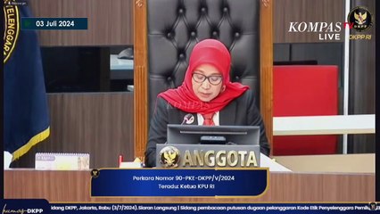 Video herunterladen: DKPP Ungkap Ketua KPU Hasyim Asyari Terbukti Gunakan Fasilitas Negara di Kasus Asusila Menjeratnya