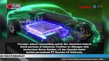 Jokowi Resmikan Pabrik Baterai Mobil Listrik Terbesar di Asia Tenggara