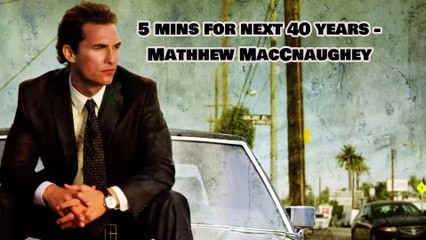 5 mins daily for next 40 years must listen