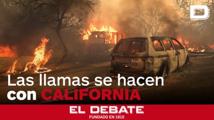 La ola de calor que ha desencadenado un devastador incendio en California