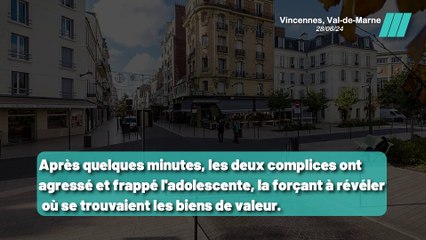 Une adolescente agressée et dépouillée chez elle