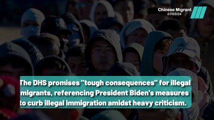 DHS Flies 116 Chinese Migrants Back to China