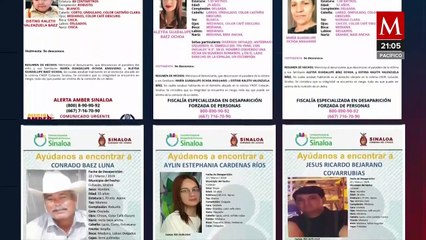 Seis personas siguen desaparecidas tras plagios masivos en Culiacán