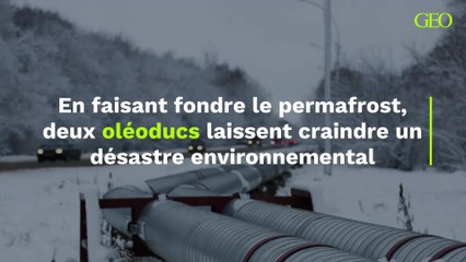 En faisant fondre le permafrost, deux oléoducs laissent craindre un désastre environnemental