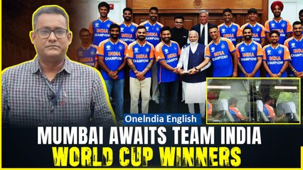 Team India Heads to Mumbai After Celebratory Meeting with PM Modi 🏏 - thumbnail