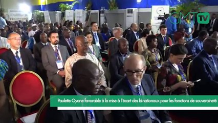 [#Reportage] Gabon : Paulette Oyane favorable à la mise à l’écart des bi-nationaux pour les fonctions de souveraineté