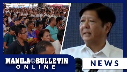 Marcos to Samar farmers, fisherfolk: We understand your plight