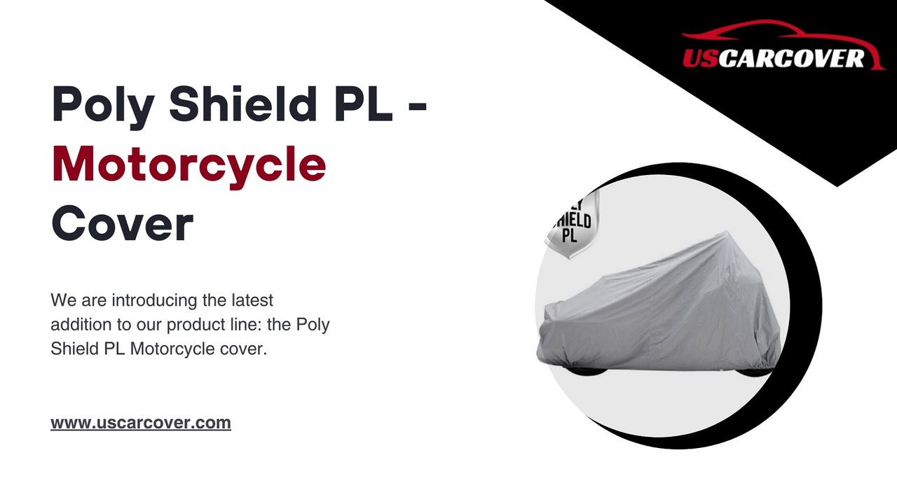 Discover Best Poly Shield Motorcycle Cover - US Car Cover