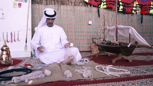 فيديو24: حكايات من سواحل أبوظبي يرويها جناح التراث البحري الإماراتي المشارك في موسم طانطان 2024