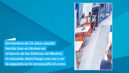 Un herido en la espalda por un tiroteo en el barrio de Delicias