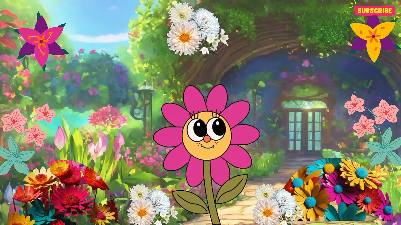 Garden Poem For Children|Kids Song|Nursery Rhyme|@kidsfuntv427