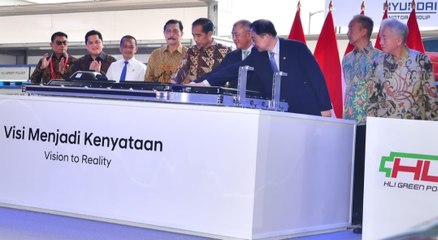 Ini Statement Jokowi Usia Resmikan Pabrik Baterai Mobil Listrik Terbesar di Asia Tenggara