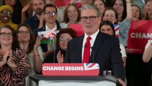 El laborista Starmer logra una mayoría histórica en las elecciones británicas