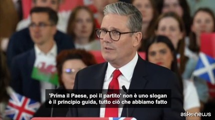 Trionfo Labour in Gb, Starmer: "prima il Paese, poi il partito"